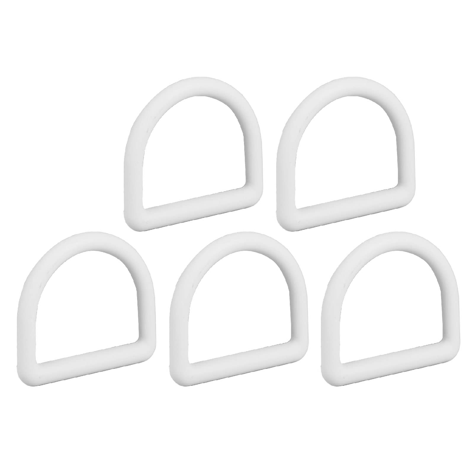 Lot de 30 anneaux de rideau solides avec crochets pour tringle de