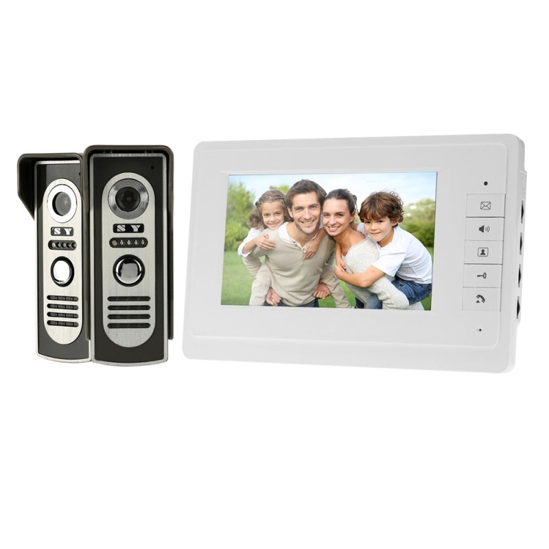 Système de visiophone filaire 7 pouces, avec déverrouillage pour — free download