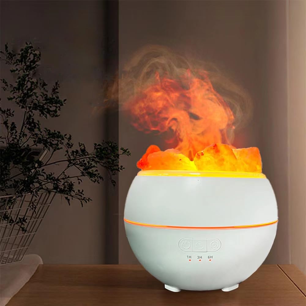 Humidificateur USB Silencieux 300 Ml – Lumière Colorée & Aromathérapie, Double Brume, Noir