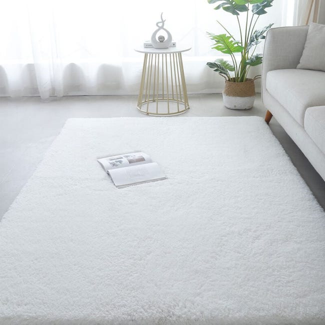 WUXXIANG Tapis Chambre 120 x 115 cm Doux Moelleux, Élégant, Antidérapant, Moderne, à Poils Longs, Facile à Entretenir Tapis de Canapé pour Salon Chambre, Cuisine, Bureau, Couloir, Marron WUXXIANG Tapis Chambre 120 x 115 cm Doux Moelleux, Élégant, Antidérapant, Moderne, à Poils Longs, Facile à Entretenir Tapis de Canapé pour Salon Chambre, Cuisine, Bureau, Couloir, Marron