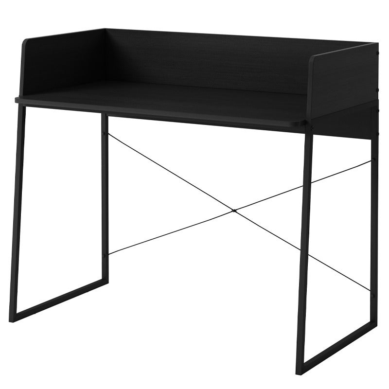 BIURKO KOMPUTEROWE NOWOCZESNE INDUSTRIALNE VINTAGE LOFT STOLIK CZARNE 100CM