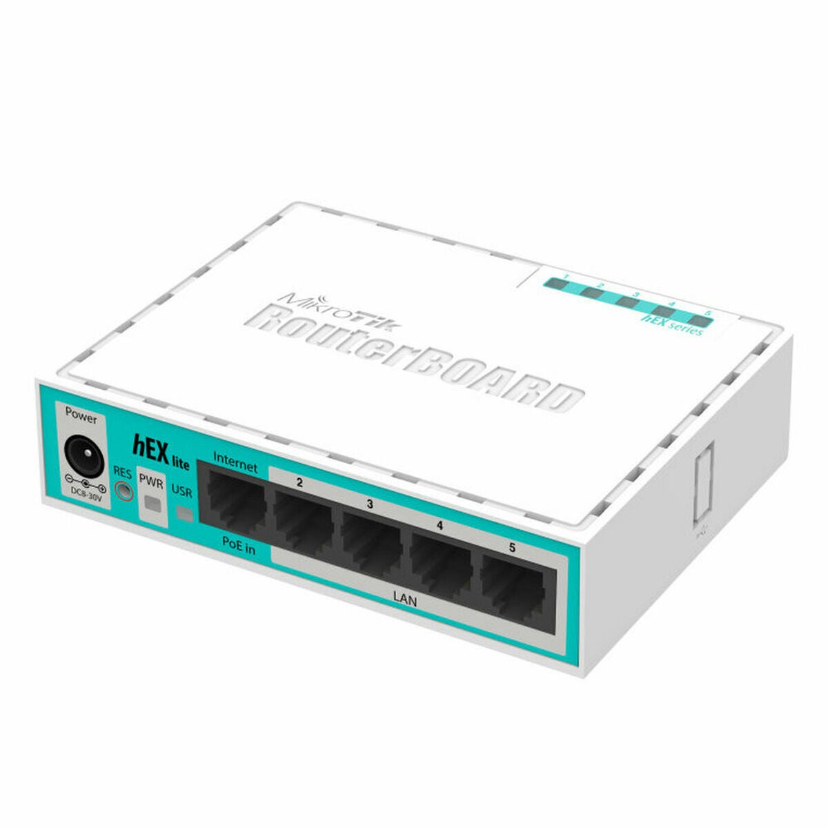 Mikrotik Blanco 5 X Fast Ethernet, 6 - 30 V, 64 Mb De Ram, Cpu De 850 Mhz, 2 W Máx., Poe In - Router - Imagen 3