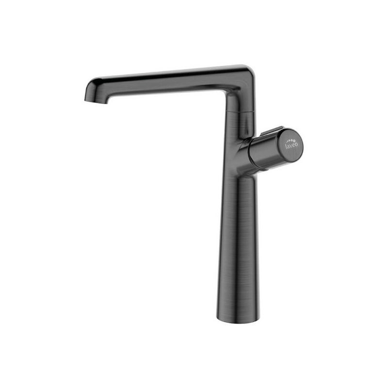 Bateria Zlewozmywakowa, Laveo, Pretto Grafit Ruchoma Wylewka L Stojąca 1 szt.