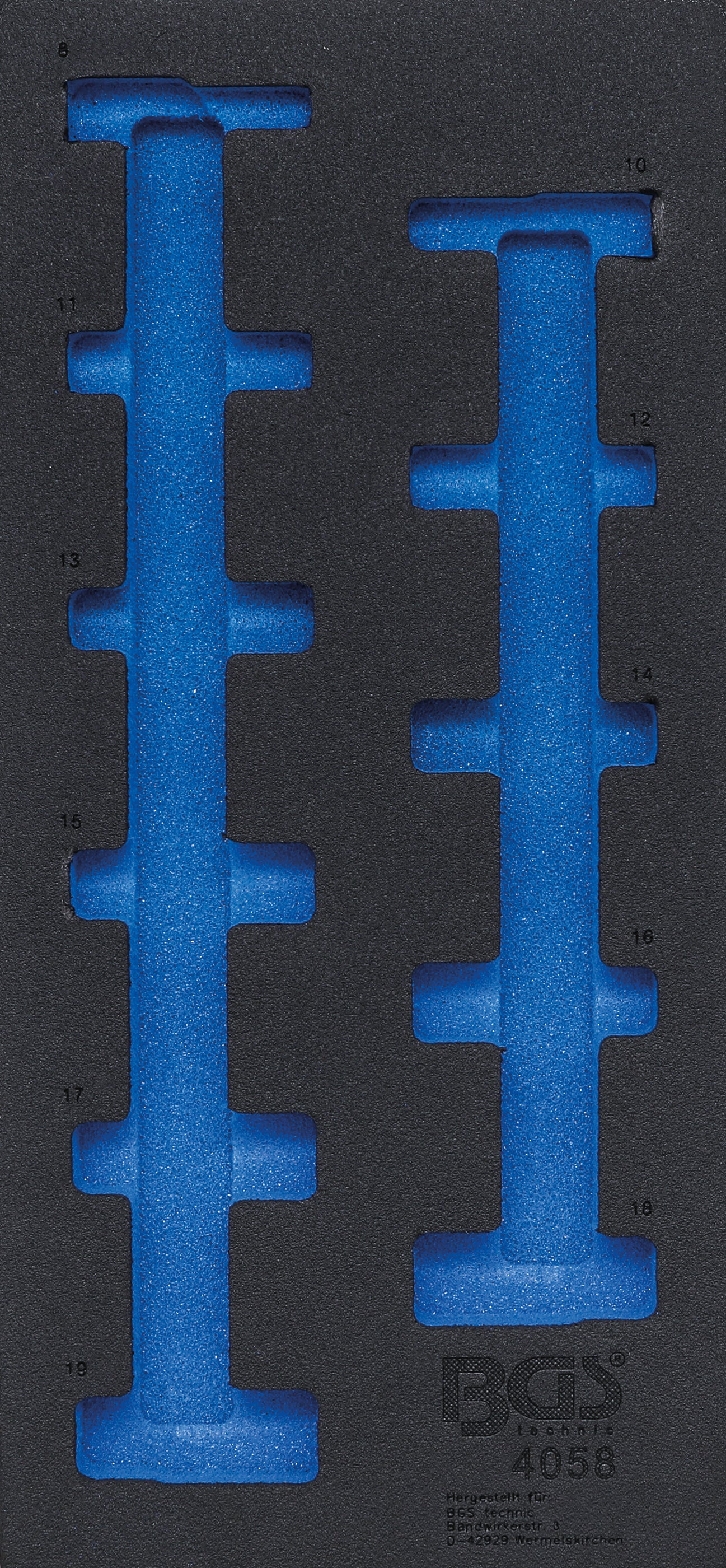 Insert de servante d'atelier 1/3, vide | pour art. 4121 | Leroy Merlin
