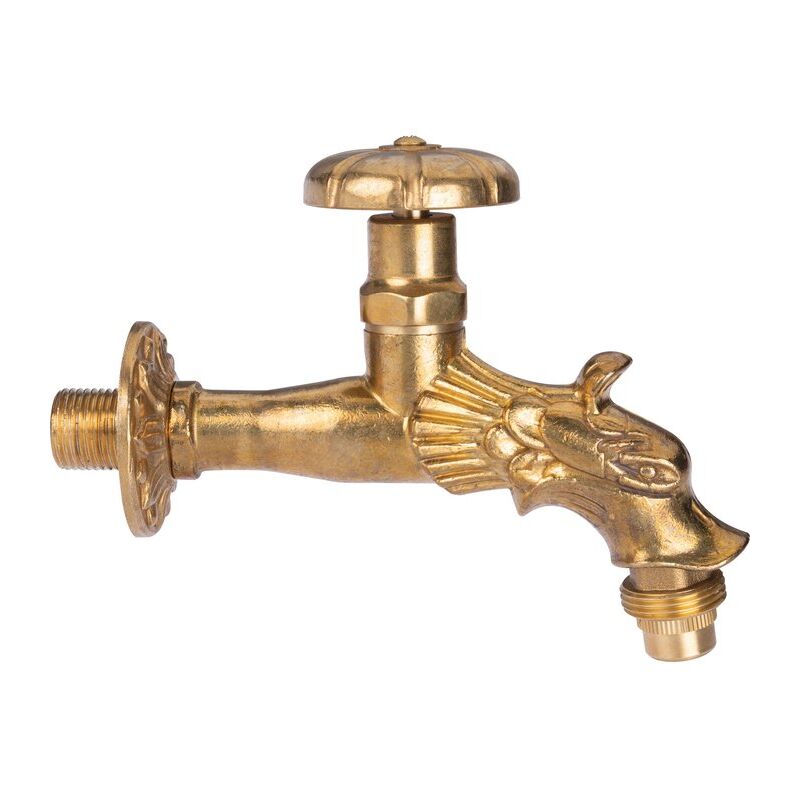 Robinet pour fontaine Capvert - Laiton poli - 2