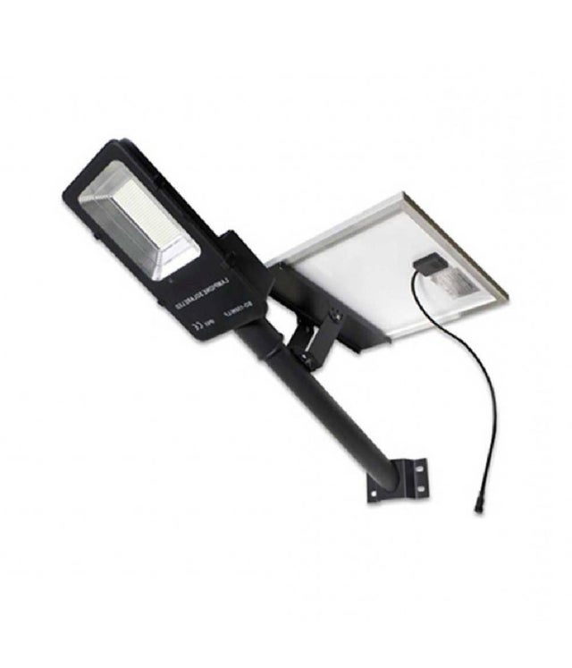 YASTA Kit Fari LED Solari 200W X2 – Luce Fredda Con Pannello E Cavo Da 20 M, Sensore Crepuscolare, Telecomando E IP67 Impermeabile