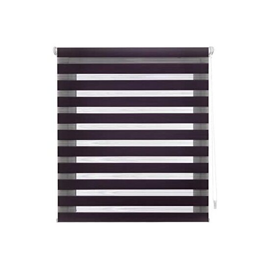 Blindecor | estor enrollable easyfix sin herramientas - medida estor: 92x180 - medida tela estor: 89x175 - estor violeta
