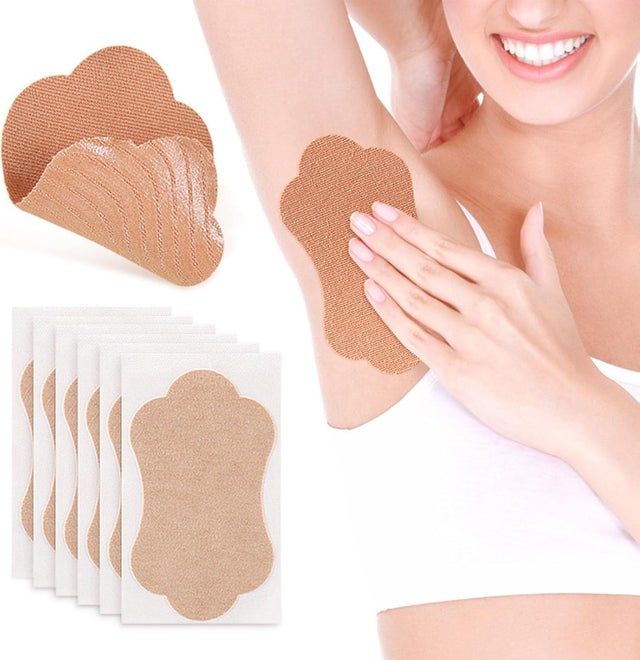 Lot de 50 coussinets anti-transpiration pour aisselles, polyvalents et invisibles pour l'été, sans traces, absorbants et...