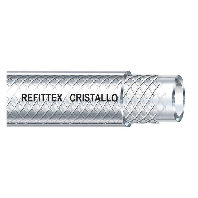 Fitt - Tuyaux PVC Refittex Cristallo diam. int. 6 à 50, couronne de 25 ml.-2732 - 2732