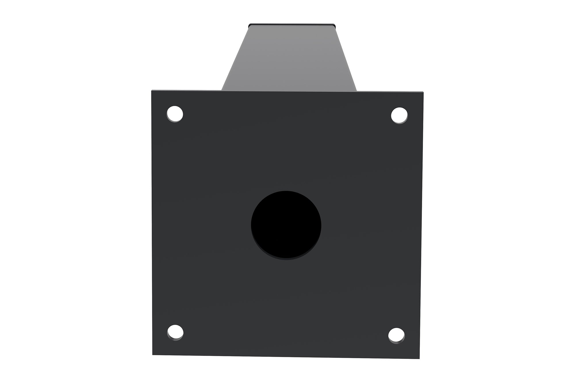 Lot de 2 poteaux en fer CARMO 15x15cm H.145cm noir - 4