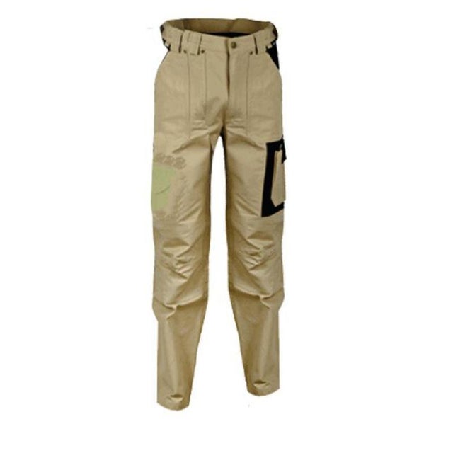 Pantaloni beige Dublin in cotone T44-V052