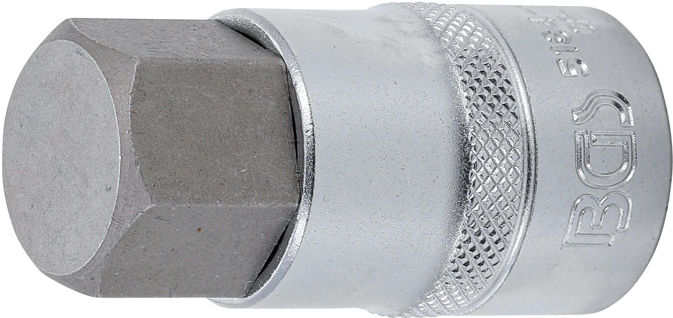BGS inserto Bit 12,5 (1/2), interno esagonale, 22 x 55 mm, 1 pezzo, 5184 H22