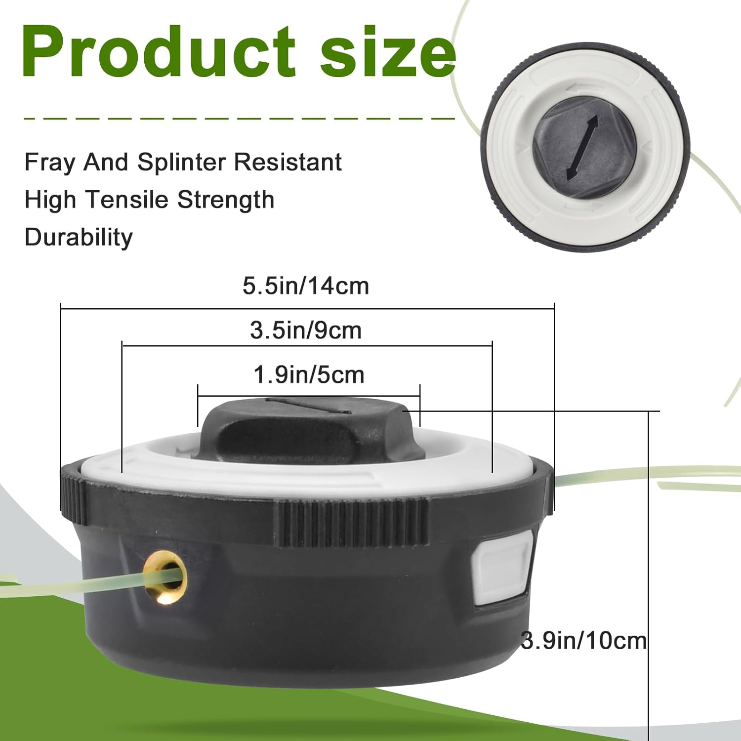 Tête de rechange pour coupe-herbe Stihl C3-2, FSA 57, FSE 52, FSA57, FSE52, débroussailleuse électrique et coupe-bordure - 5