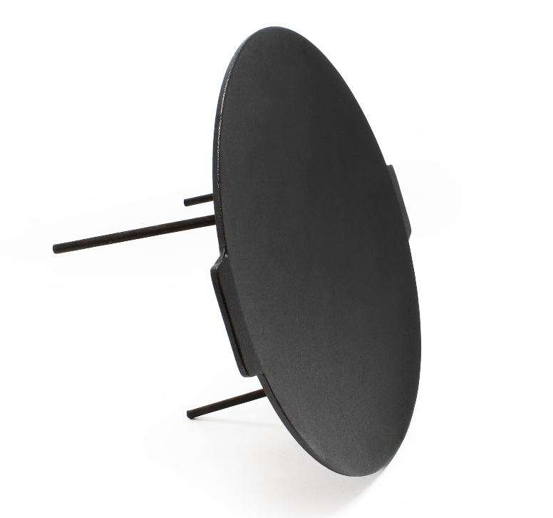 Brasero Plaque grill BBQ barbecue Ronde Fonte Ø44cm Hauteur 23cm 3 Pieds - 4