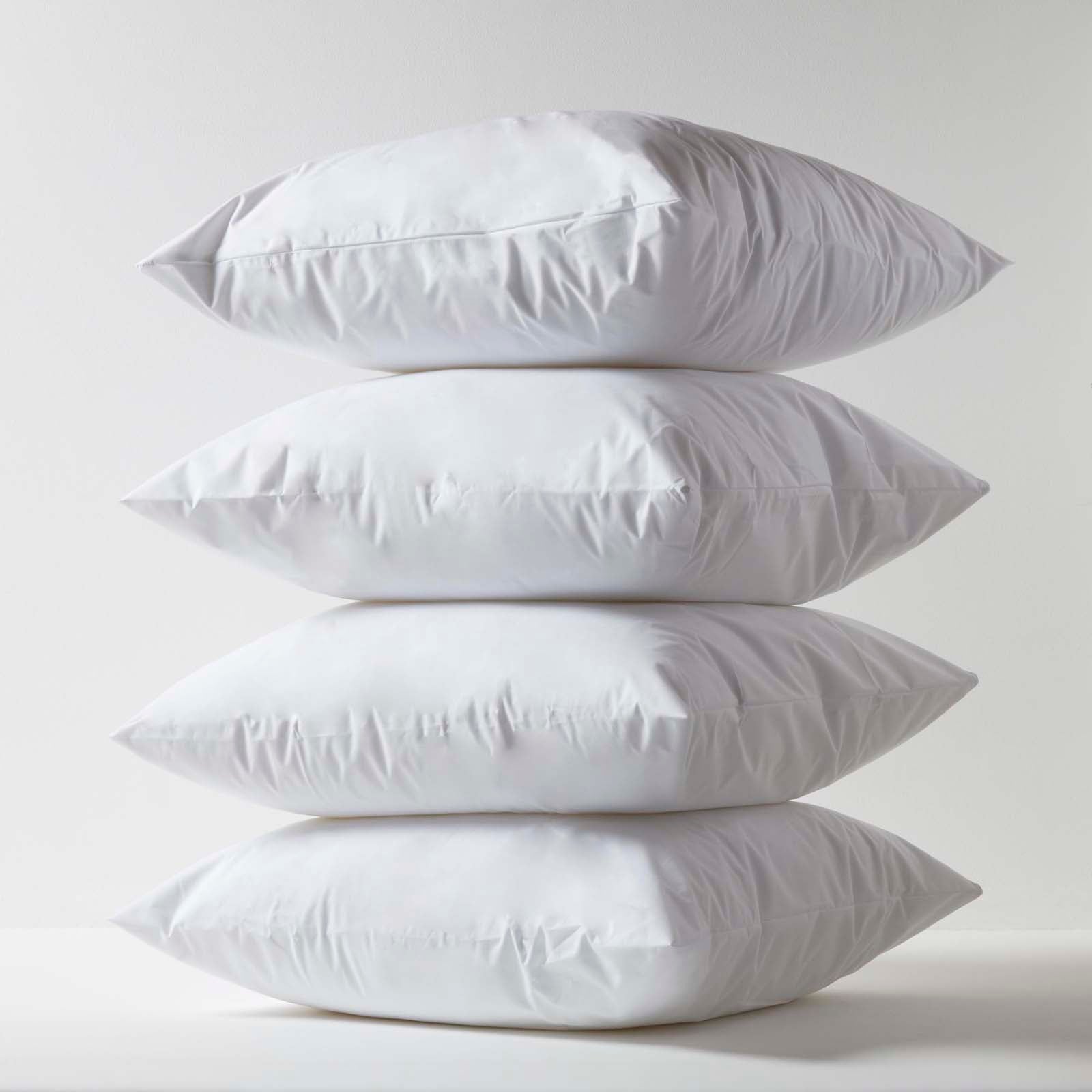 Homescapes Protège-oreiller imperméable 60 x 60 cm, Lot de 4 - 2