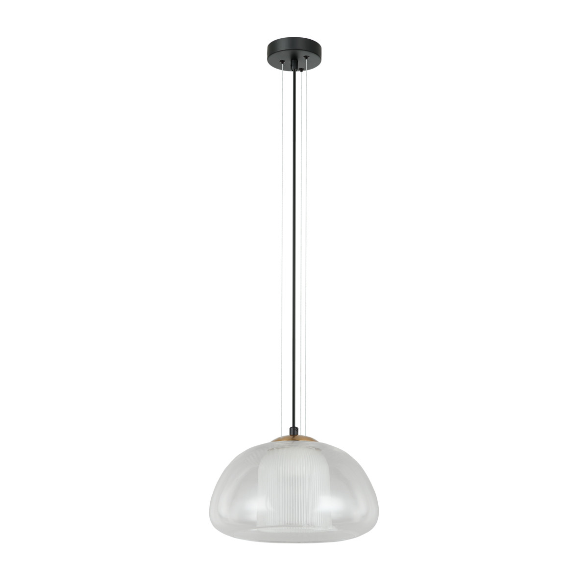 Lampa wisząca FEDER czarna 1 x E27 x 40W wym: 88 x 25 x 25 cm Italux