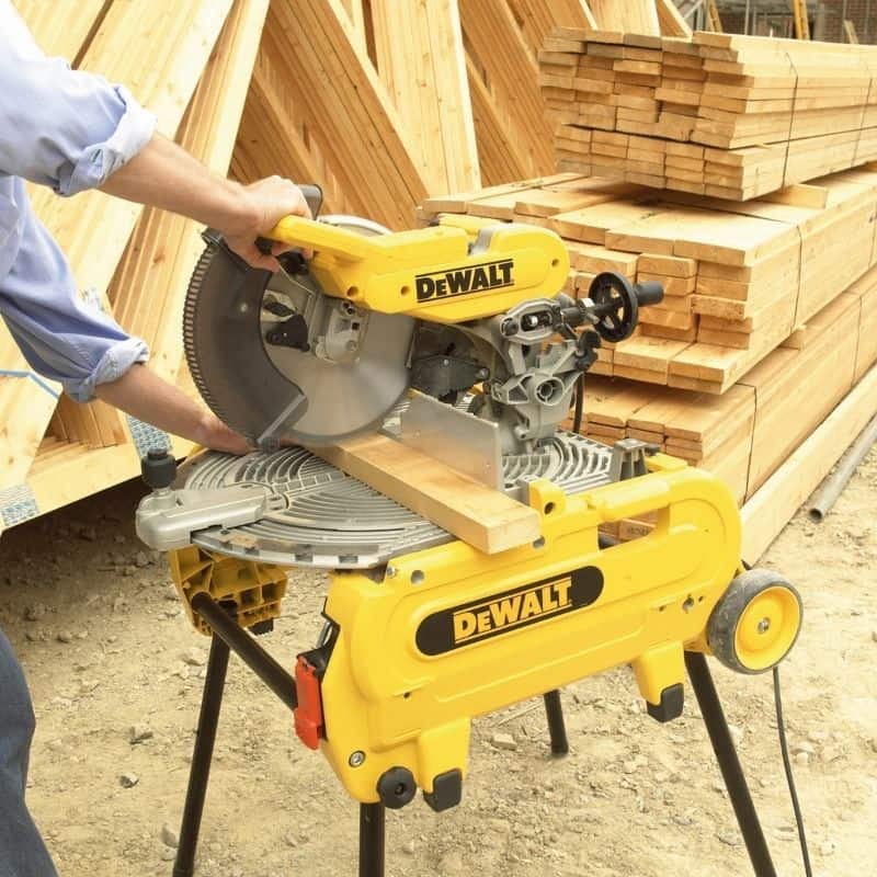 Scie combinée table et à onglet 2000 W Ø305 mm - DEWALT D27107-QS - 8