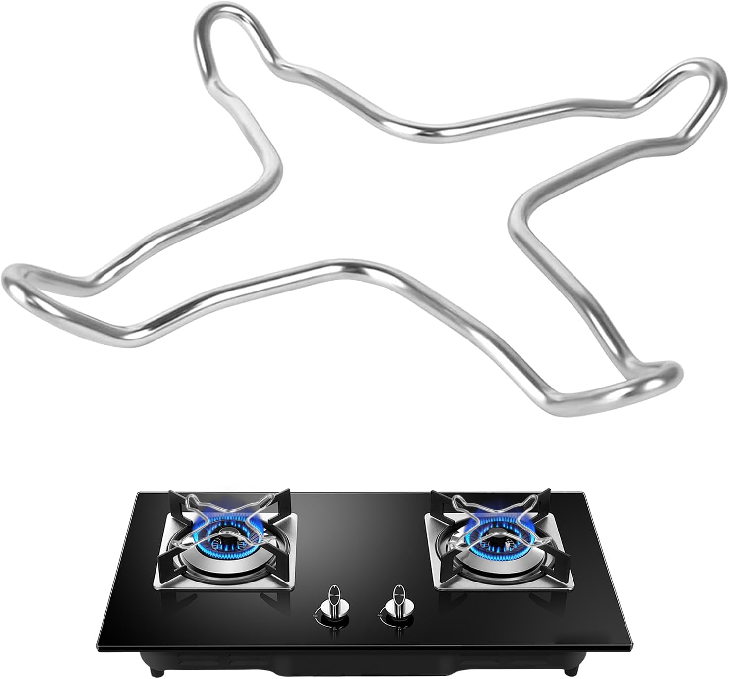 Uniwersalne wsparcie do kuchenki, reduktory gazowe, wspornik Wok, reduktory gazowe ze stali nierdzewnej, pierścień Wok, wspornik garnka