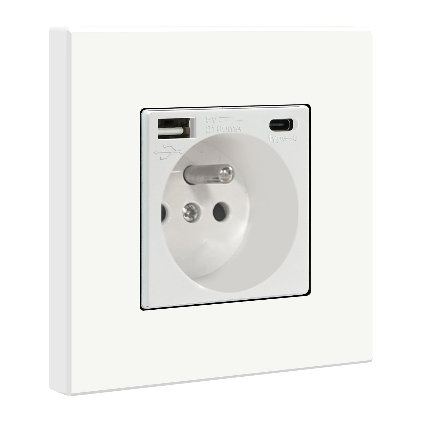 Caméra Espion WiFi TotalCadeau Mini – Prise Murale 1080P + 2 Ports USB 5V 2A, Neuve