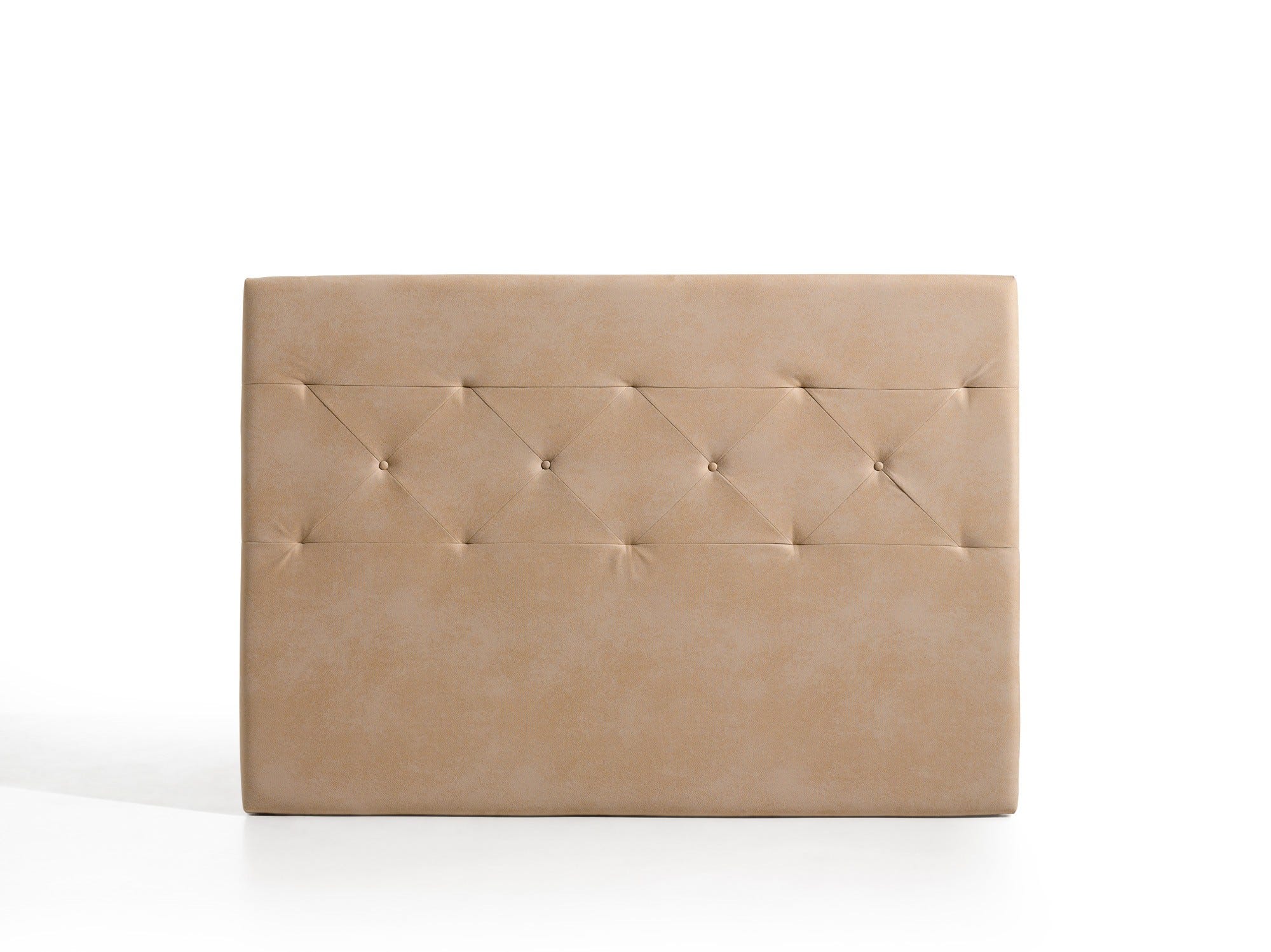 Tête de lit Zafiro pour lit 120 tissu camel 154X115X8. | Leroy Merlin