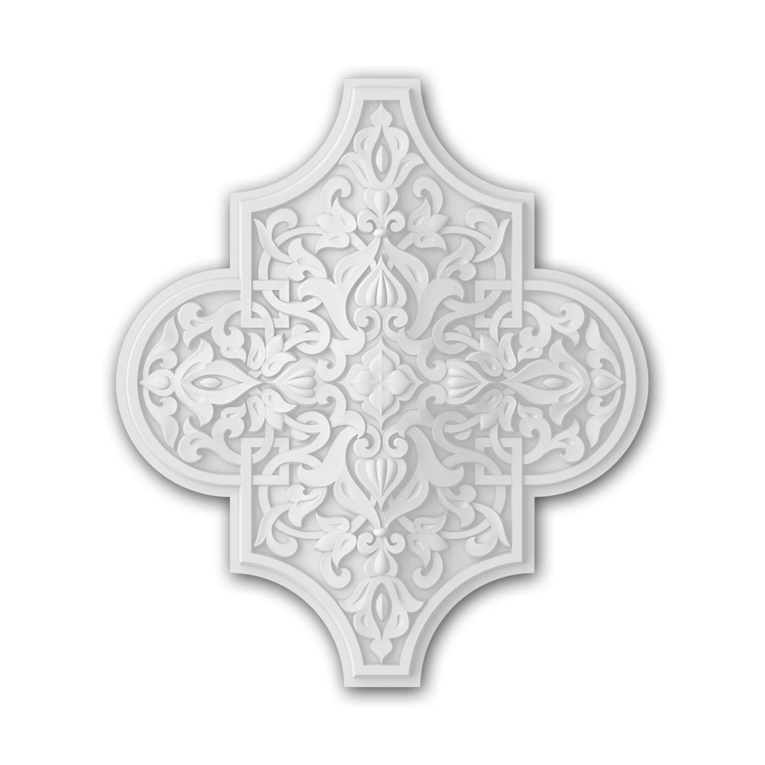 3d revestimiento mural profhome 159501 panel de pared elemento decorativo medallón 39,9 x 34,9 cm