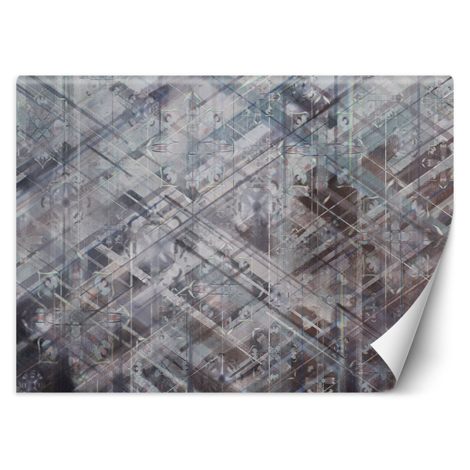 Fototapeta, Abstrakcyjne geometryczne kształty 350x245