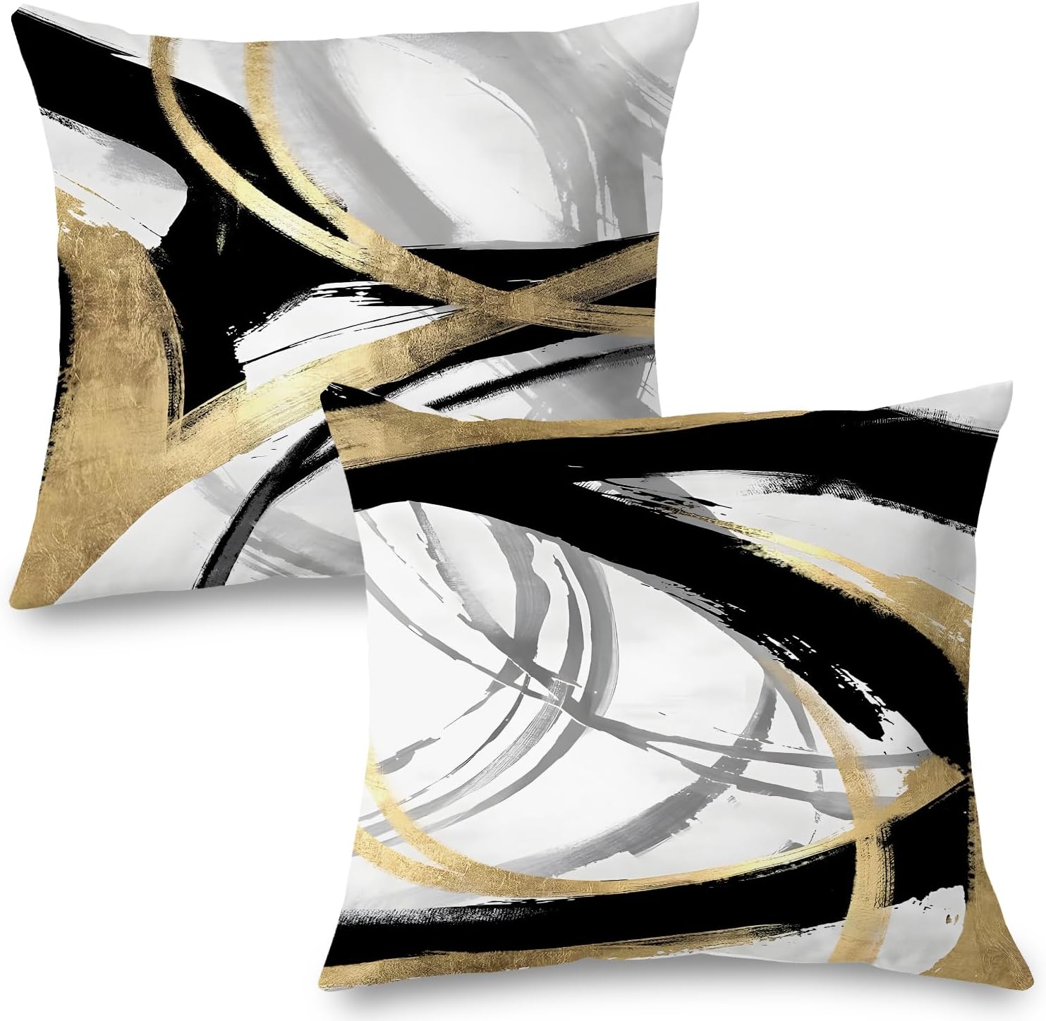 Lake Blue Velvet Throw Couvertures D'oreillers 18x18 Pouces Pack De 2 Avec Decoratives De Canape En Cuir Or Couverture Oreiller Moderne De Luxe 96957601