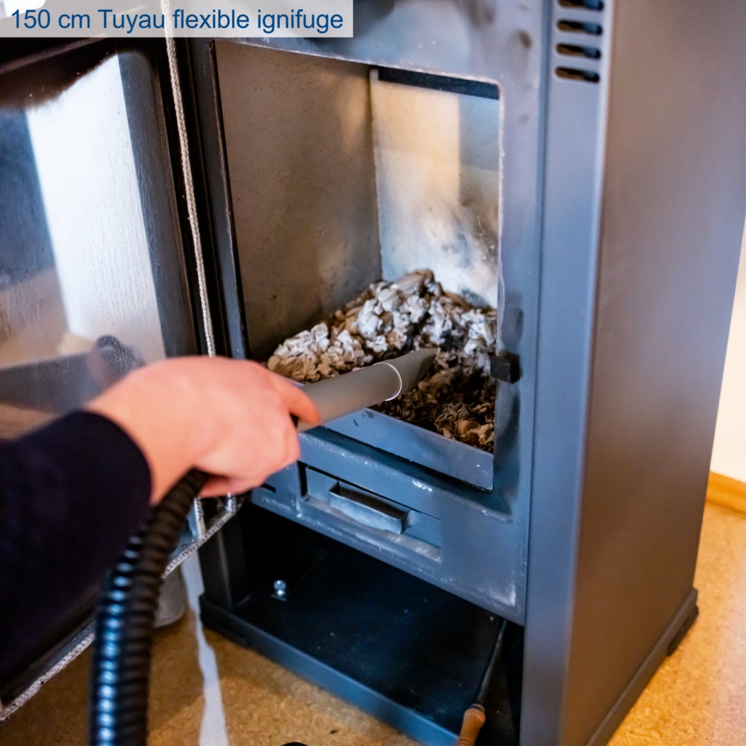 Scheppach Aspirateur à cendres AVC20 – 230 V – Moteur 1200 W – Cuve de 20L – Puissance d’aspiration 20 kPa – Fonction nettoyage du filtre - 2