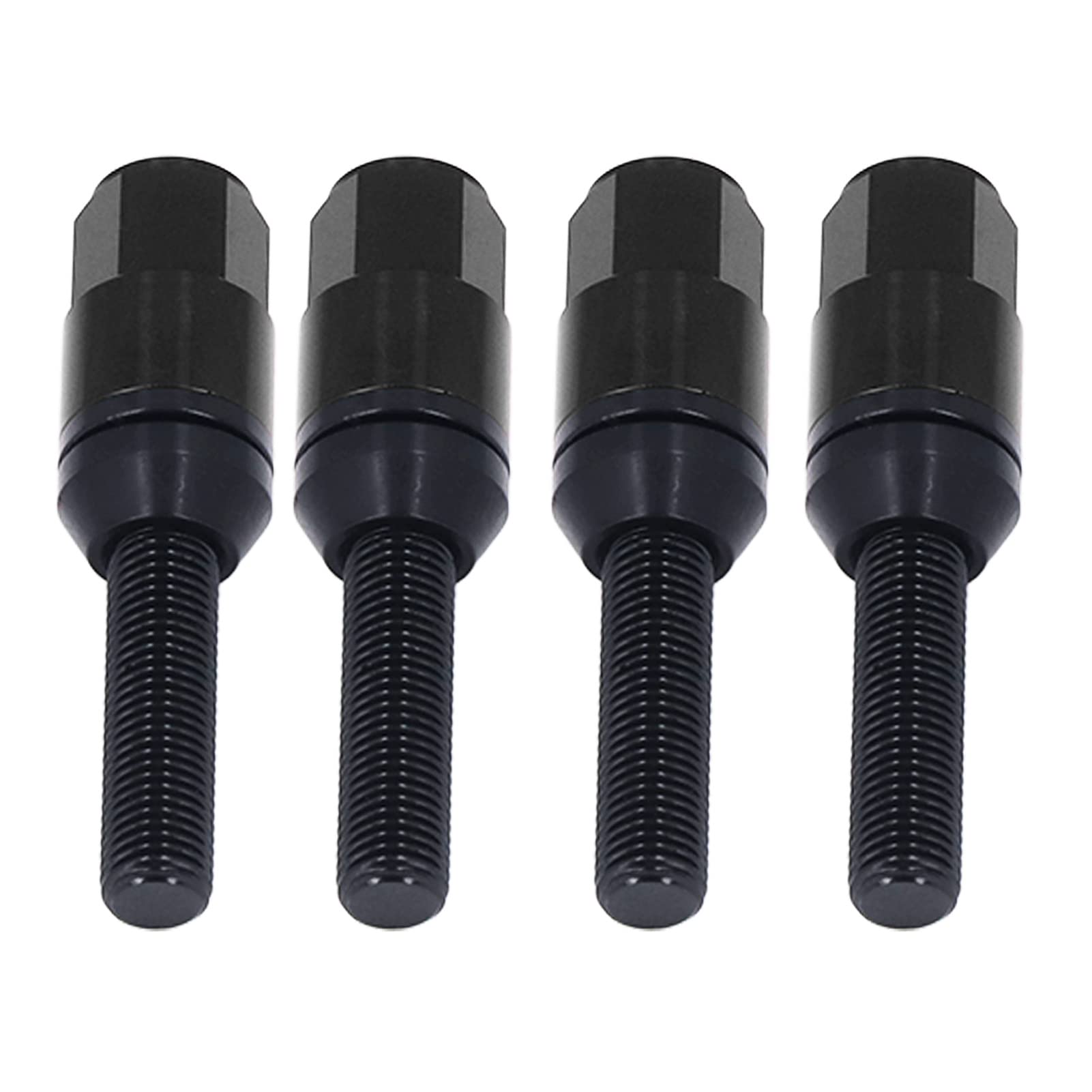 Lot De 10 Boulons De Roue Coniques M12 X 1,5 - Longueur 40mm - Clé HEX17