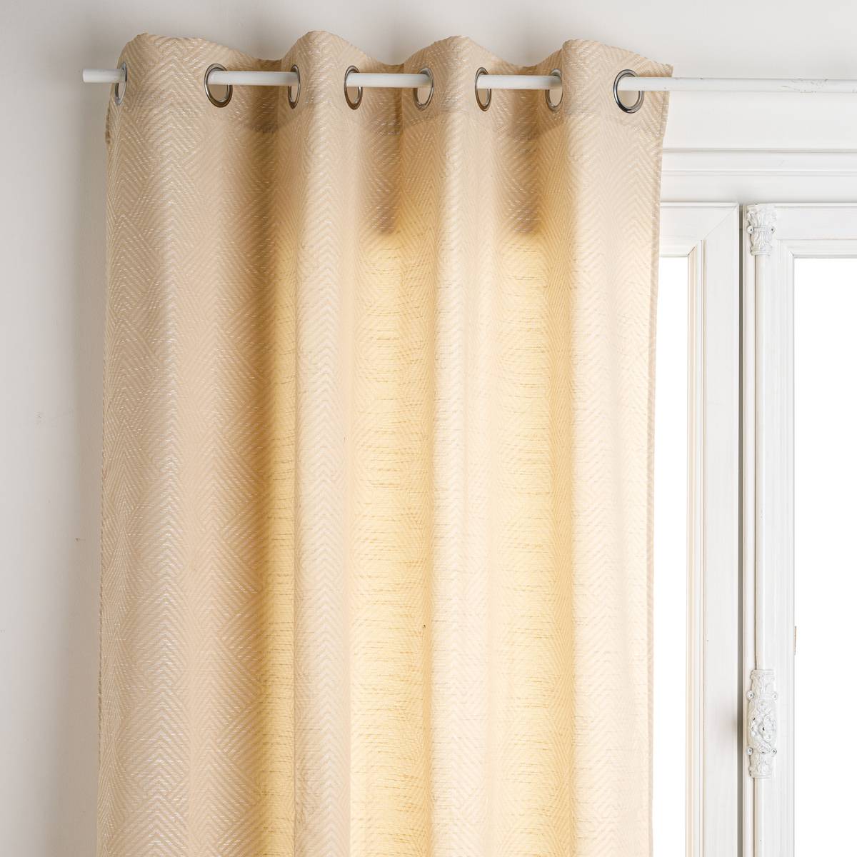 Rideau Clem cannelle 140x260cm - Atmosphera créateur d'intérieur