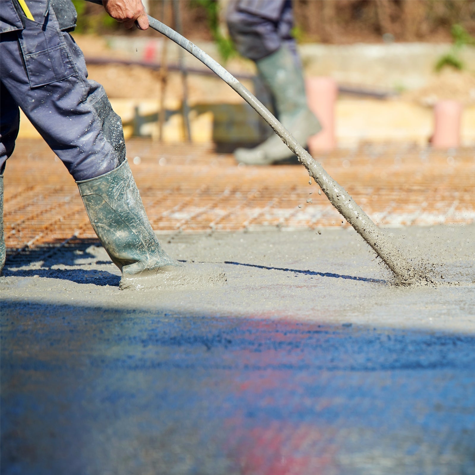 T-Mech - Vibreur à Béton Manuel Electrique de 1100W, Aiguille Vibrante 35mm Tuyau 2m, Vibrateur de Béton Haute - 3