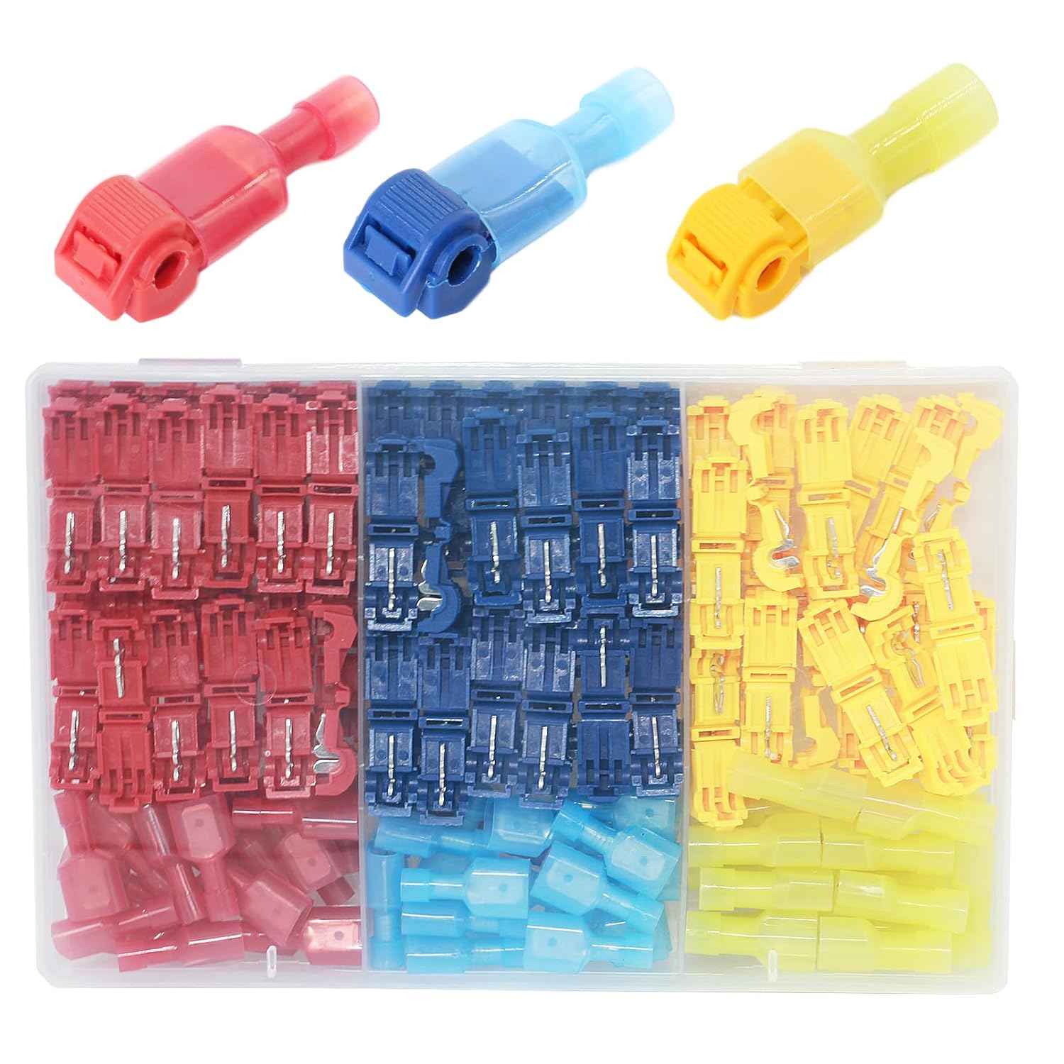 11 Terminales De Conexión, Conector Eléctrico Rápido D1-5 (1 Entrada, 5 Salidas), Conectores Compactos Para Cables Conductores, 0,08-2,5 (4,0) Mm², 25 | Leroy Merlin