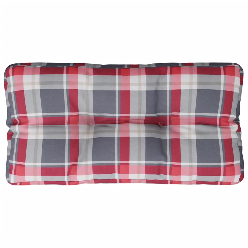 Outdoorer – Coussin Camping Léger à Carreaux Bleus – Compact Avec Sac De Rangement