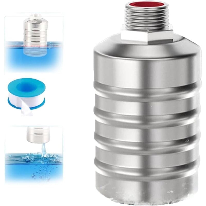 Automatyczny zawór wodny Inox 304 – Pływakowy kontroler poziomu wody, prosty montaż, trwały