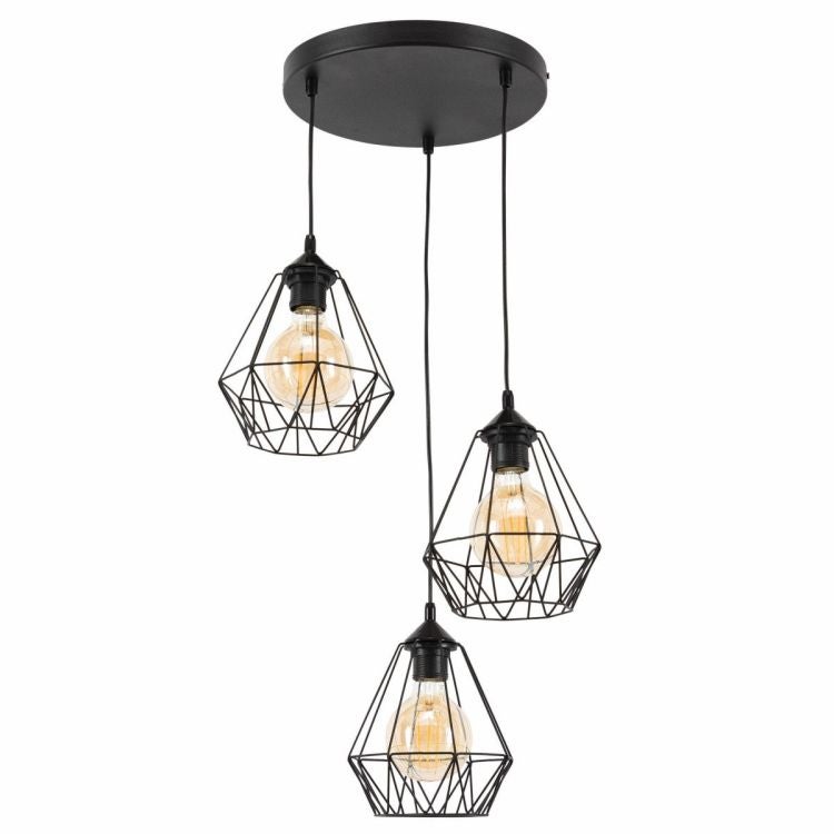 Lampa wisząca BENDINNI II czarna