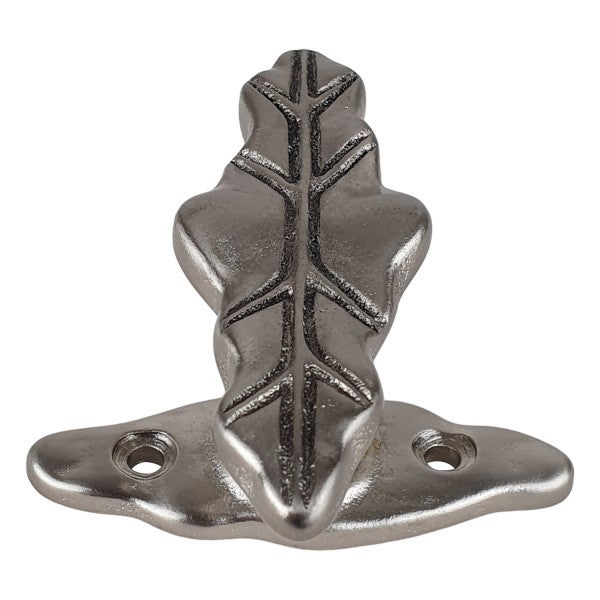 Poignée de fenêtre crémone FEUILLE, Aluminium vieil argent - 7