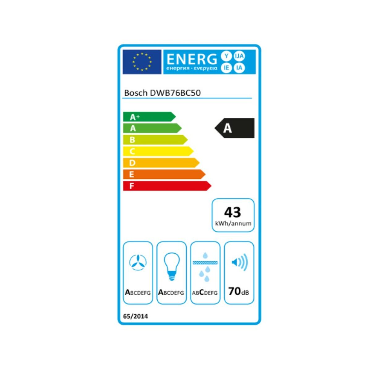 Extrator Convencional BOSCH 51083 590 m3/h - 2