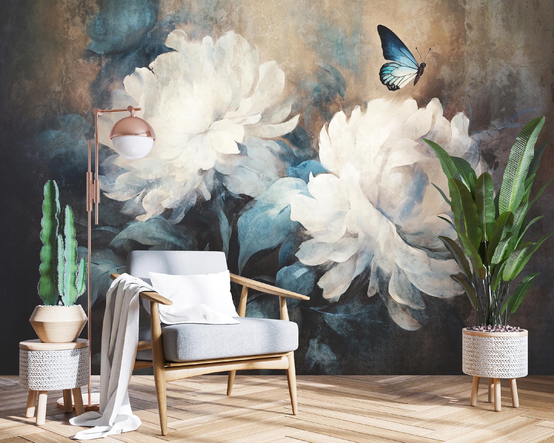 Fototapeta Kwiaty Róże Natura Vintage 250x175 cm Tapeta Do Sypialni Salonu Kuchni Na Flizelinie