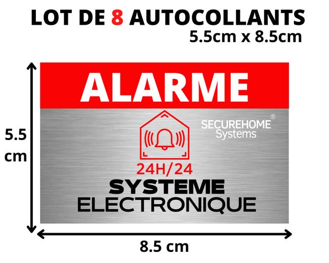 Set di adesivi GPS TRACKING ALARM!, 2 pz, 7,5 x 3 cm, pellicola autoadesiva, adesivo per esterni, adesivo per interni ed esterni, adesivo di avviso di allarme protetto Set di adesivi GPS TRACKING ALARM!, 2 pz, 7,5 x 3 cm, pellicola autoadesiva, adesivo per esterni, adesivo per interni ed esterni, adesivo di avviso di allarme protetto