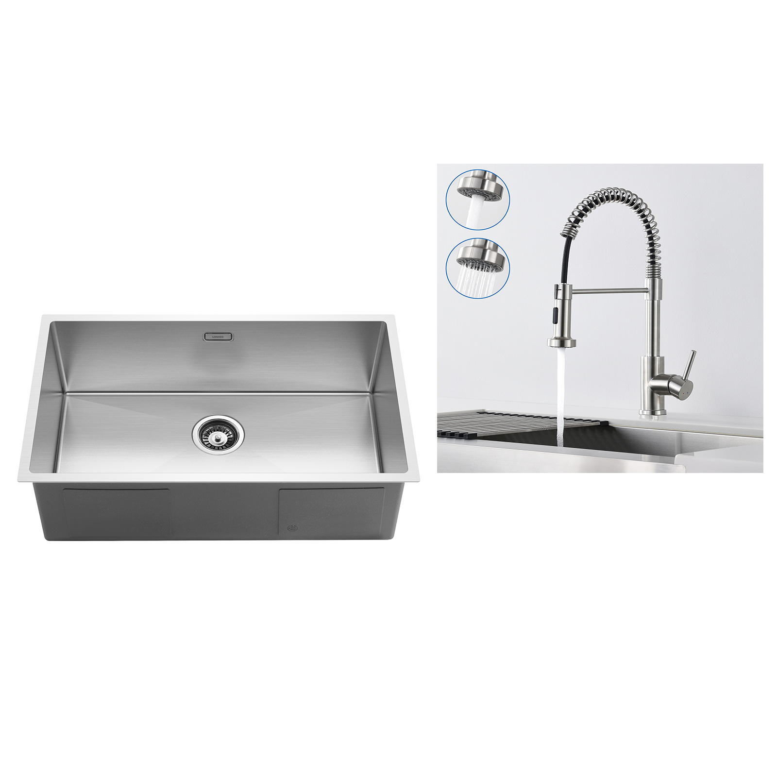 Sifone Flessibile Universale Per La Raccolta Di Rifiuti, BSTP - Foto 3