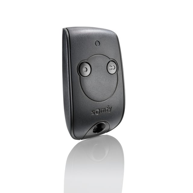 Somfy - Télécommande Keytis 2 canaux RTS - Pour commander 2 moteurs RTS de portail et porte de garage