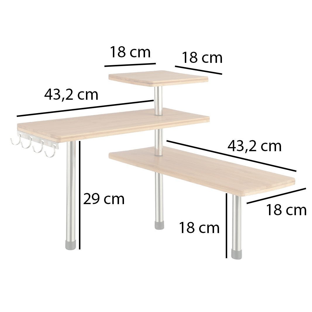 Etagère d'Angle Cuisine 