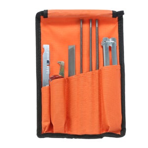 Kit Affûtage Tronçonneuse 32 Pièces - Limes Diamantées 4.8mm, Pour Chaîne De Tronçonneuse