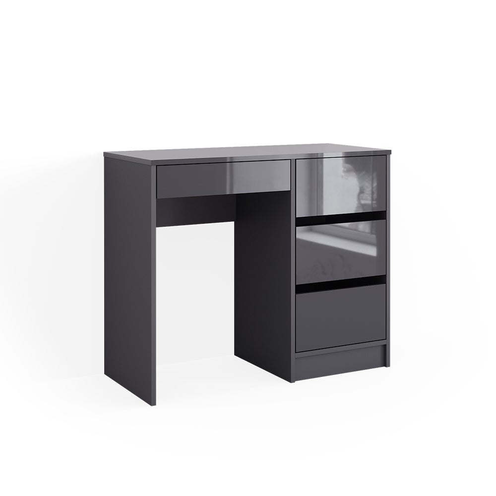 Vicco Stół do toalety Sherry, Antracyt, 90 cm z 4 szufladami