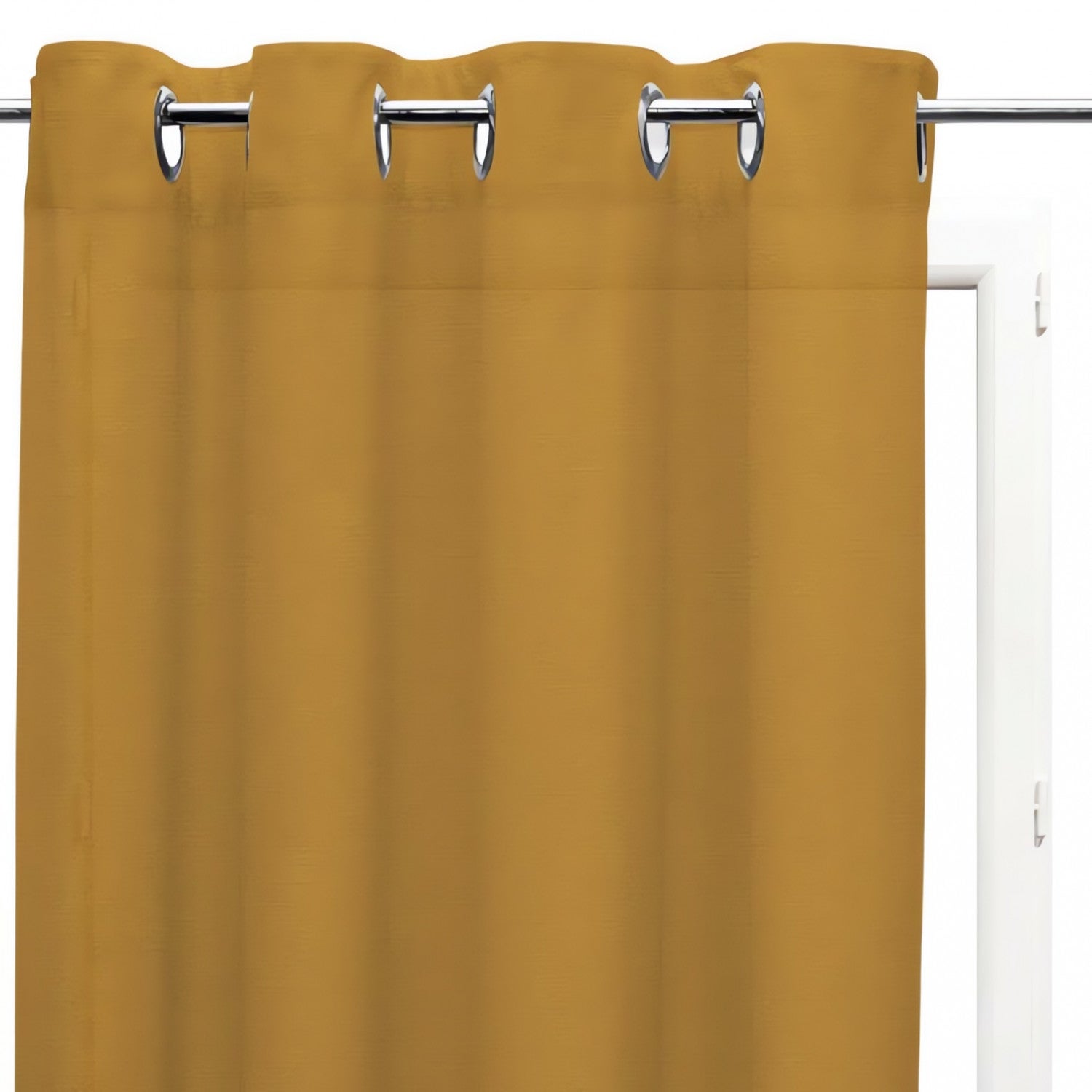 Voile à Oeillets En Coton 135x250 Cm Cm Panama Jaune Par Soleil D Ocre Leroy Merlin Voile à Oeillets En Coton 135x250 Cm Cm Panama Jaune Par Soleil D Ocre Leroy Merlin