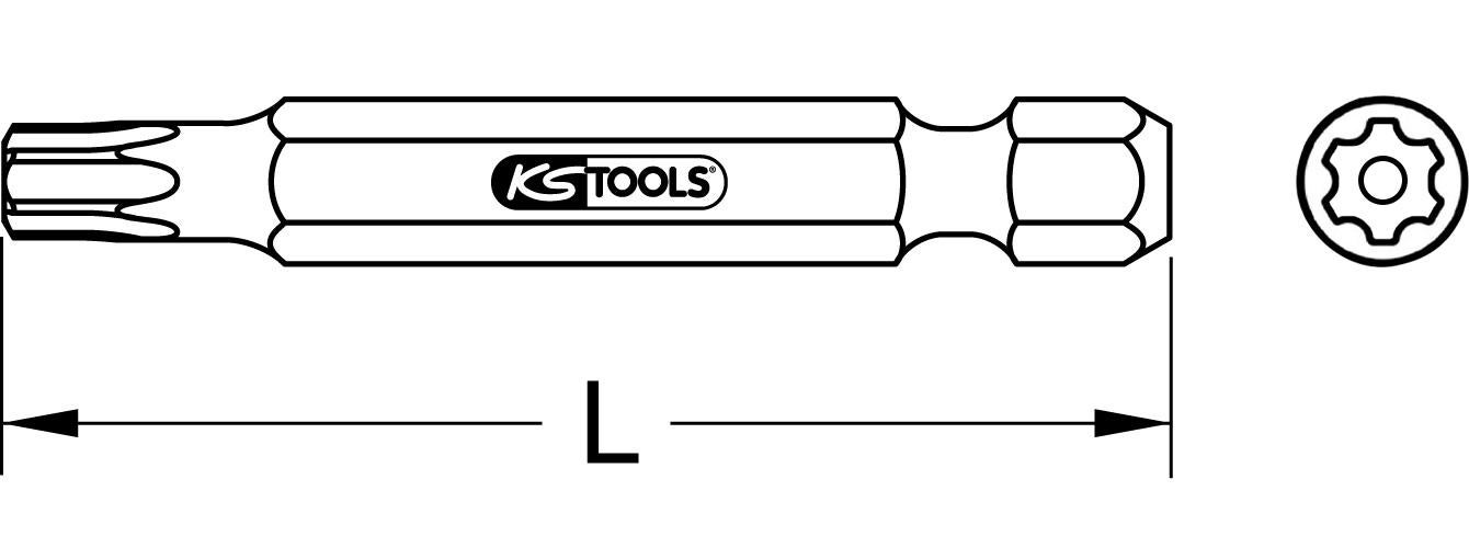 KS TOOLS 1/4