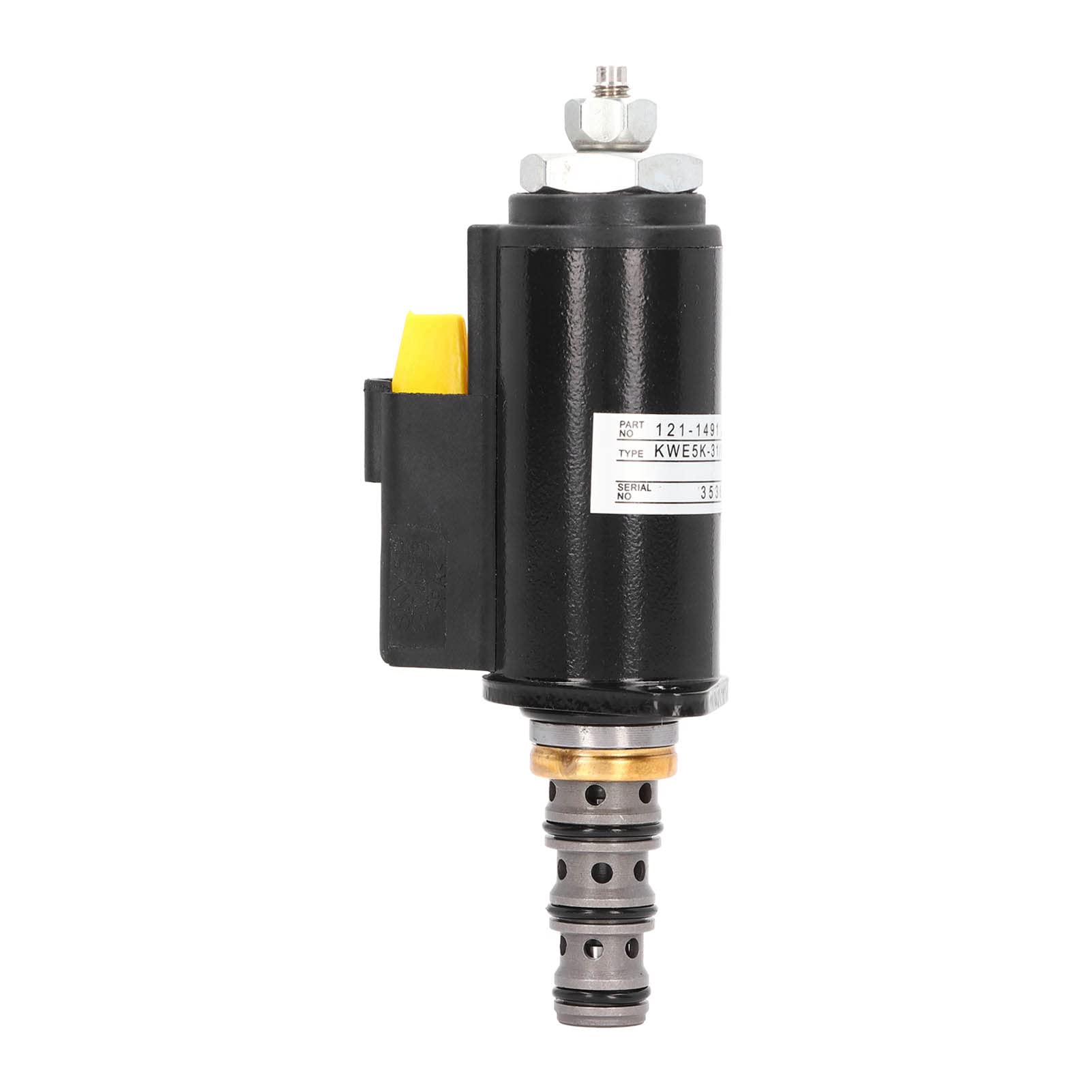 Électrovanne électrique en acier inoxydable pour pompe hydraulique