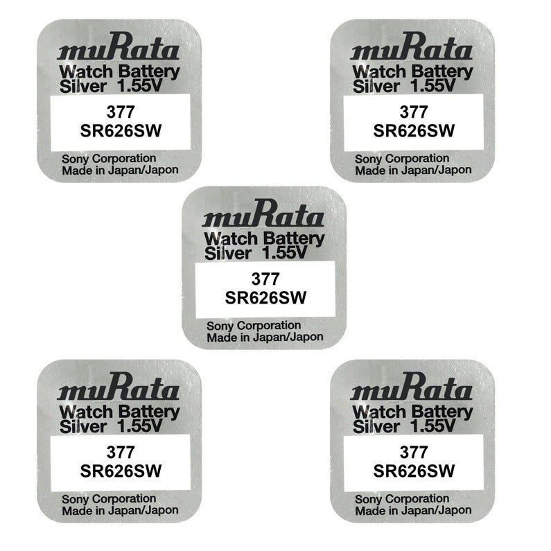 piles Murata Sony 377 SR626SW Leroy Merlin