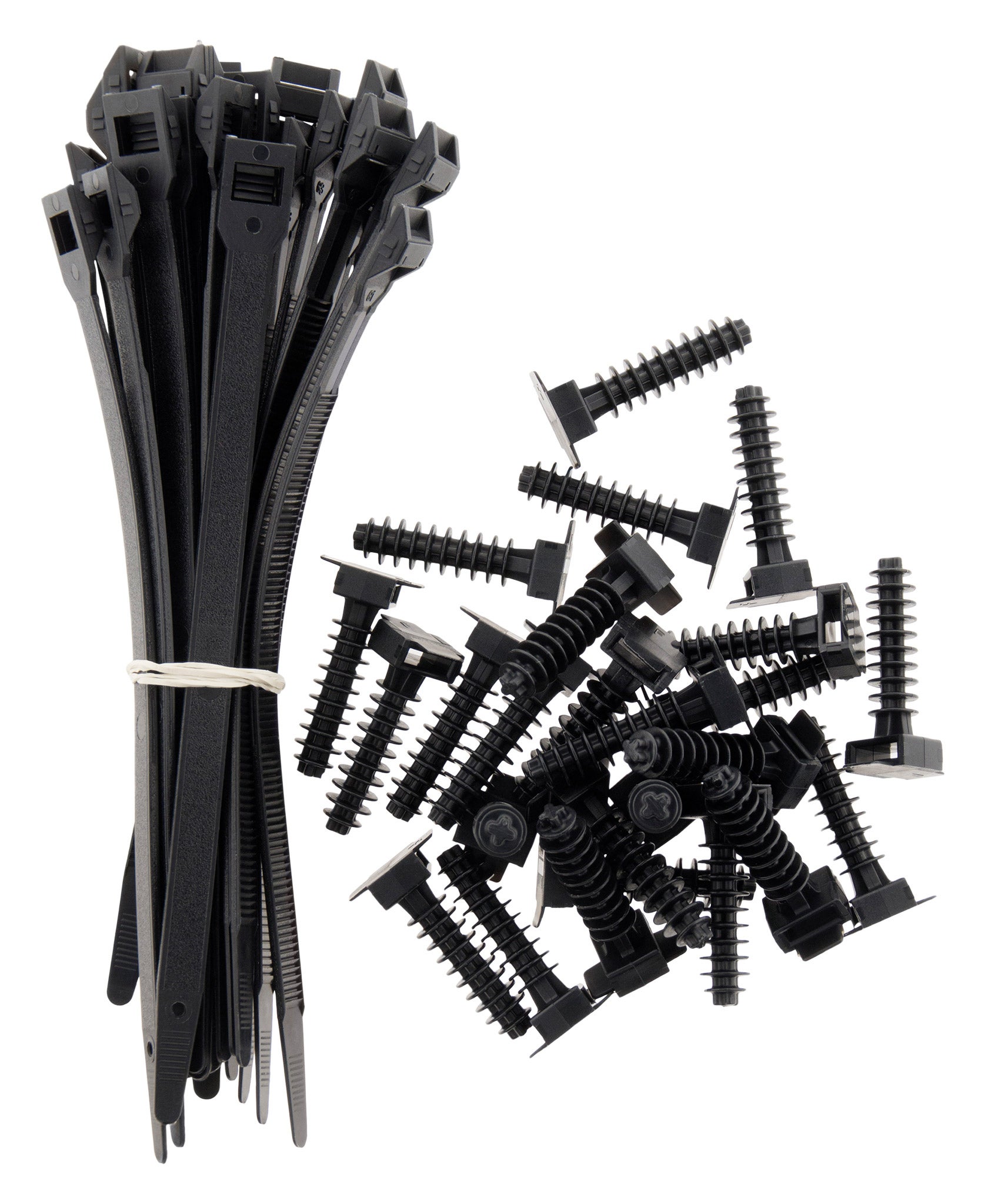 Schlauchklemmen Aus Polyamid 12, 9 X 180 Mm – 100 Stück Im Pack, UV-beständig