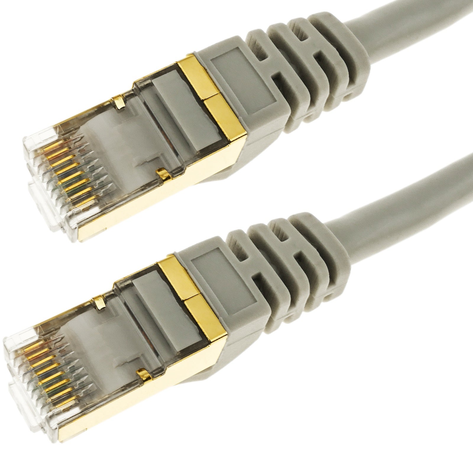 Câble gris SSTP catégorie 7 (5 m) - 4